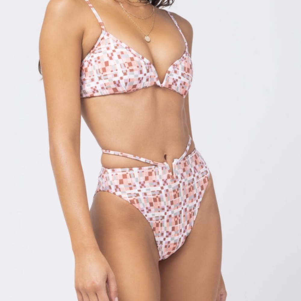 L*Space Joy Bitsy Bottom in Block Party NWT